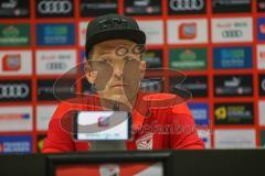 2. Fußball-Liga - Pressekonferenz - Vorstellung Cheftrainer Roberto Pätzold und Manager Profifußball Malte Metzelder - Saison 2021/2022 - FC Ingolstadt 04 - Cheftrainer FCI Roberto Pätzold - Foto: Meyer Jürgen