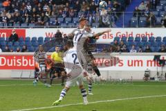 2023_11_11 - 3. Liga - Saison 2023/24 - MSV Duisburg - FC Ingolstadt 04 - Julian  Klügl (Nr.31 - FCI) - Marvin Knoll (Nr.17 - MSV Duisburg) - Foto: Meyer Jürgen