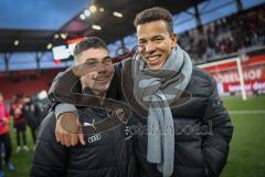 3. Liga; FC Ingolstadt 04 - 
Rot-Weiss Essen; Sieg Jubel Freude Felix Keidel (43, FCI) Marcel Costly (22, FCI)