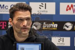 3. Liga; SV Waldhof Mannheim - FC Ingolstadt 04; Pressekonferenz Cheftrainer Guerino Capretti (FCI)