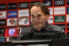 2.BL; FC Ingolstadt 04 - Training, neuer Cheftrainer Rüdiger Rehm, Pressekonferenz, Cheftrainer Rüdiger Rehm (FCI)