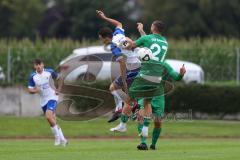 Bezirksliga - Saison 2023/2024 - TSV Gaimersheim - TSV Rohrbach  - Thomas Schreiner (Nr.27 - Gaimersheim) - Maximilian Amper weiss Rohrbach - Foto: Meyer Jürgen