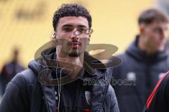 3. Liga; Alemannia Aachen - FC Ingolstadt 04; vor dem Spiel Davide Sekulovic (33, FCI)