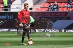 2.BL; FC Ingolstadt 04 - SC Paderborn 07; vor dem Spiel Christian Gebauer (22, FCI)