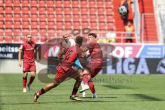 3. Liga; FC Ingolstadt 04 - FC Hansa Rostock; Mads Borchers (9, FCI) Marcel Costly (22, FCI)