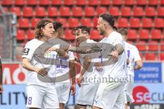 3. Liga; FC Ingolstadt 04 - SC Verl; Tor Jubel Treffer Tim Civeja (8, FCI) Patrick Schmidt (9, FCI) Dominik Franke (3 FCI)