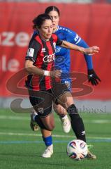 ***2. Bundesliga Frauen - Saison 2025/26 - FC Ingolstadt 04 Frauen - SV Meppen - Annika Kömm (Nr.25 - FC Ingolstadt Frauen I) - Blaschka Anouk blau Meppen - Foto: Meyer Jürgen