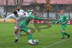 Bezirksliga - Saison 2025/26 - FC Gerolfing - DJK München - Flaur Bashota (Nr.23 - FC Gerolfing) - Ahmet Ünal weiss München - Foto: Meyer Jürgen