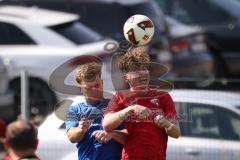 Kreisliga - Saison 2026/27- TSV Großmehring - SV Zuchering - Julian Moser rot Zuchering - Benedikt Neubauer blau Großmehring - Foto: Meyer Jürgen