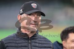 3. Liga; TSV Havelse - FC Ingolstadt 04; Interview nach dem Spiel 1:1 Cheftrainer Achim Beierlorzer (FCI)