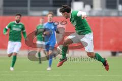 2024_2_17 - Saison 2023/24 - AUDI-Schanzer Amateur Cup - SV Hundszell - FC Gerolfing - Finale - Anastasios Porfyriadis grün Gerolfing - XXXXX - Foto: Meyer Jürgen