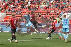 3.Liga - Saison 2022/2023 - FC Ingolstadt 04 -  SV Wehen Wiesbaden - Jalen Hawkins (Nr.20 - FCI) - Foto: Meyer Jürgen