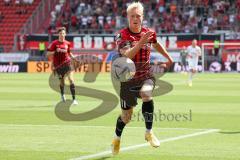 3.Liga - Saison 2022/2023 - FC Ingolstadt 04 -  1. FC Saarbrücken - Kristensen Tobias Bech #11 FCI - Foto: Meyer Jürgen