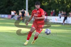 Freundschaftsspiel - Saison 2023/2024 - SV Manching - FC Ingolstadt 04 - Aristotelis Dimitriadis (Nr.2 - FCI U21) -  - Foto: Meyer Jürgen