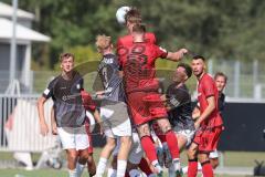 * Testspiel - Saison 2025/26 - FC Ingolstadt 04 - FSV Zwickau - Jasper Maljojoki (Nr.23 - FC Ingolstadt 04) - Simon Lorenz (Nr.32 - FC Ingolstadt 04) - Foto: Meyer Jürgen