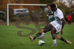 Bezirksliga - Saison 2026/27 - TSV Gaimersheim - FC Türk Sport Garching - Baldwin Wilson weiss Garching - Marcus Keilwerth schwarz Gaimersheim -  Foto: Meyer Jürgen