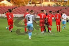 Bayernliga - U17 - Saison 2022/2023 - FC Ingolstadt 04 -  1860 München - Der 1:0 Führungstreffer durch Zeitler Deniz rot FCI - - Jubel - Foto: Meyer Jürgen