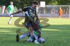 Bezirksliga - Saison 2025/26 - FC Fatih Ingolstadt - TSV Gaimersheim - Nico von Swiontek Brzezinski (Nr.17 - TSV Gaimersheim) - Boubacarr Saho grün Fatih - Foto: Meyer Jürgen