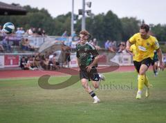 Bezirksliga - Saison 2026/27- TSV Gaimersheim - SE Freising - Tim Kriegl (Nr.9 - TSV Gaimersheim) - Florian Wagner gelb Freising - Foto: Meyer Jürgen