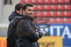 3. Liga; SV Wehen Wiesbaden - FC Ingolstadt 04; Cheftrainer Guerino Capretti (FCI) Co-Trainer Thomas Karg (FCI)