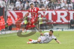 3. Liga; Energie Cottbus - FC Ingolstadt 04; Lukas Fröde (34, FCI) Engelhardt Erik (18 EC)