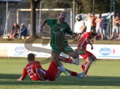 Landesliga - Saison 2026/27 - SV Manching - FC Memmingen II - Schaft Pius rot Memmingen - Daniel Schweiger (Nr.11 - SV Manching)- Foto: Meyer Jürgen