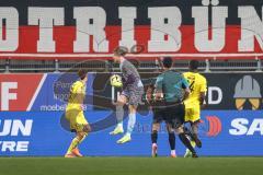 3. Liga; FC Ingolstadt 04 - Alemannia Aachen; Wiebe Danilo (28 AA)  Torchance verpasst Torwart Boevink Pelle (26 FCI) Töpken Thilo (24 AA)