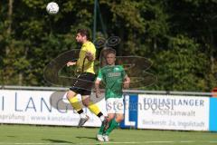 Kreisliga - Saison 2023/2024 - FC Gerolfing - FC Hitzhofen/Oberzell - Dominik Dirr gelb Hitzhofen - Foto: Meyer Jürgen