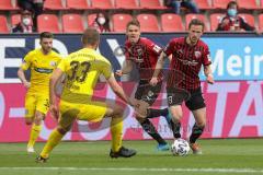 Relegation 1 - FC Ingolstadt 04 - VfL Osnabrück - Marcel Gaus (19, FCI) Filip Bilbija (35, FCI) Beermann Timo (33 VfL) Multhaup Maurice (30 VfL)