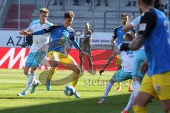 2.BL; FC Ingolstadt 04 - FC Schalke 04; Merlin Röhl (34, FCI) Bülter Marius (11 S04)