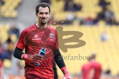3. Liga; Alemannia Aachen - FC Ingolstadt 04; vor dem Spiel Torwart Kai Eisele (25, FCI)