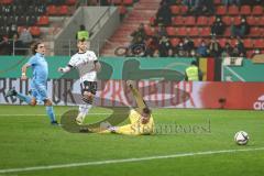 U 21-Länderspiel Deutschland – San Marino; Tor Jubel Treffer Jan Thielmann (17 GER) 4:0 Marco De Angelis (1 SM)