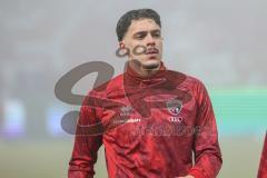 3. Liga; SSV Jahn Regensburg - FC Ingolstadt 04; vor dem Spiel Dennis Kaygin (10, FCI)