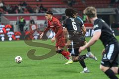 3. Liga; FC Ingolstadt 04 - SC Verl; Dennis Kaygin (10, FCI) Eze Joshua (6 Verl)
