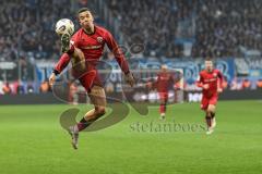 3. Liga; FC Ingolstadt 04 - TSV 1860 München; Ballannahme Marcel Costly (22, FCI)