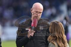 3. Liga; VfL Osnabrück - FC Ingolstadt 04; vor dem Spiel Cheftrainer Marco Antwerpen (VfL) Interview Gelbsperre