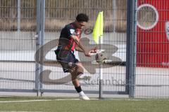 U19 - Nachwuchsliga -  - Saison 2024/25 - FC Ingolstadt 04 - 1. FC Schweinfurth - Mustafa Özden rot FCI - XXXXX - Foto: Meyer Jürgen