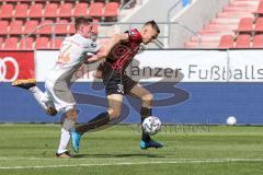 3. Liga - FC Bayern 2 - FC Ingolstadt 04 - Filip Bilbija (35, FCI) Waidner Dennis (44 FCB)