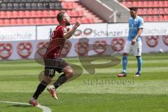 3. Liga - FC Ingolstadt 04 - TSV 1860 München - Tor 2:0 durch Marc Stendera (10, FCI), Jubel