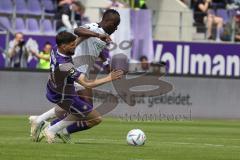 3.Liga - Saison 2022/2023 - Erzgebirge Aue - FC Ingolstadt 04 - Moussa Doumbouya (Nr.27 - FCI) -  - Foto: Meyer Jürgen