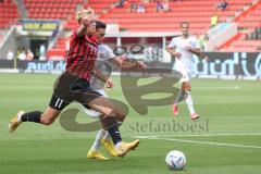 3.Liga - Saison 2022/2023 - FC Ingolstadt 04 -  1. FC Saarbrücken - Kristensen Tobias Bech (Nr.11 FCI) - Foto: Meyer Jürgen