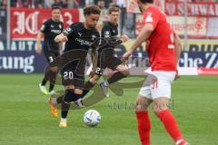 3.Liga - Saison 2022/2023 - Hallersche FC - FC Ingolstadt 04 - Jalen Hawkins (Nr.20 - FCI) -  - Foto: Meyer Jürgen