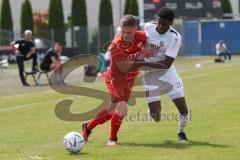 Bayernliga Nord - Saison 2023/24 - FC Ingolstadt 04 II - TSV Abtswind - Mario Götzendorfer (Nr.23 - FCI) - Tuda Jayson weiss Abtswind - Foto: Meyer Jürgen