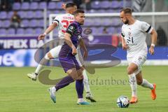 3. Liga; Erzgebirge Aue - FC Ingolstadt 04; David Kopacz (29, FCI) Pascal Testroet (37, FCI)