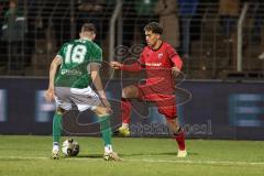 3. Liga; 1. FC Schweinfurt 05 - FC Ingolstadt 04; Yann Sturm (7, FCI) Trslic Luca (18 S05)