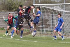 Bayernliga Nord - Saison 2024/25 - FC Ingolstadt 04 II - Würzburger FV 04 - Davide Sekulovic (Nr.7 - FCI U21) - Luka Klanac (Nr.9 - FCI U21) - Foto: Meyer Jürgen