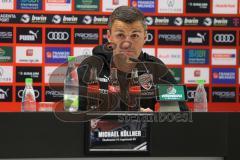 3.Liga - Saison 2022/2023 - FC Ingolstadt 04 -  - Pressekonferenz - Cheftrainer Michael Köllner (FCI) -  - Foto: Meyer Jürgen