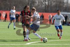 2. Bundesliga Frauen - Saison 2024/25 - FC Ingolstadt 04 Frauen - SC Sand - Stefanie Reischmann (Nr.24 - FCI Frauen) - Griß Tabea weiss Sand - Foto: Meyer Jürgen