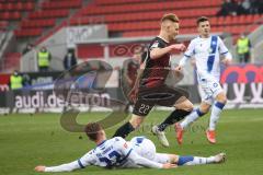 2.BL; FC Ingolstadt 04 - Karlsruher SC; Christian Gebauer (22, FCI) Kobald Christoph (22 KSC)