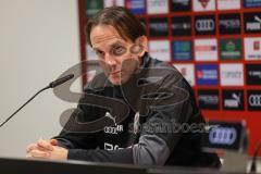 2.BL; FC Ingolstadt 04 - Training, neuer Cheftrainer Rüdiger Rehm, Pressekonferenz, Cheftrainer Rüdiger Rehm (FCI)